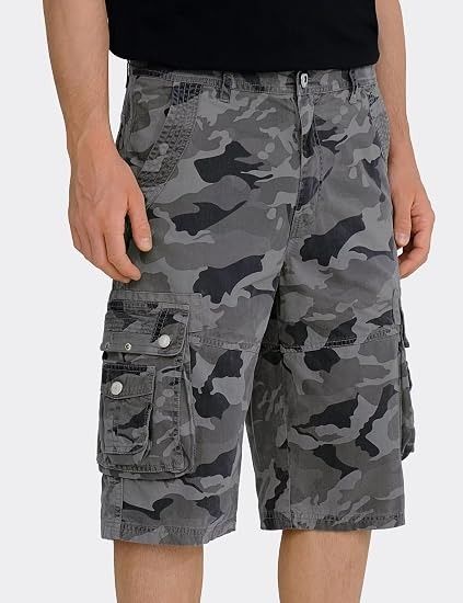 Camouflage Cargo Shorts image 5